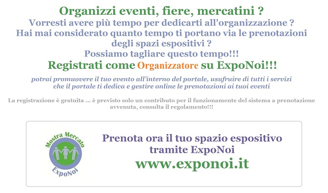 Sei un organizzatore ?