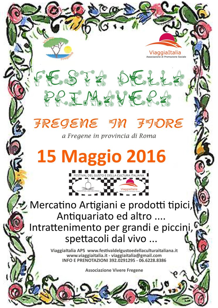 15 Maggio Fregene in fiore