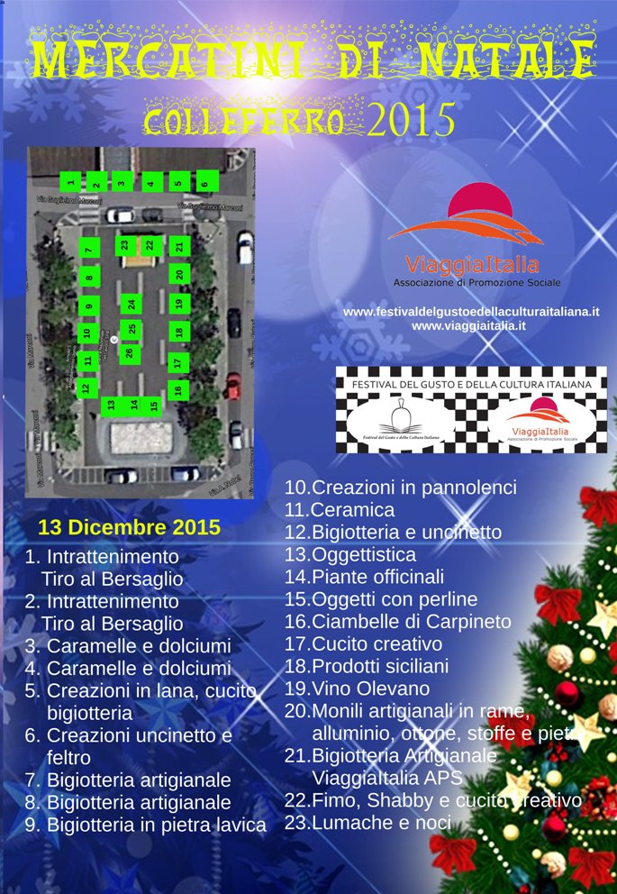 Mercatino Natalizio a Colleferro